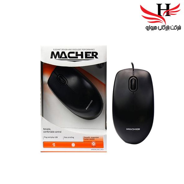 تصویر ماوس سيم دار مچر MACHER MR-181